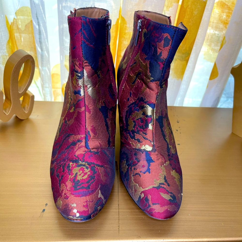 Franco Sarto Multi Color Shoe Bootie